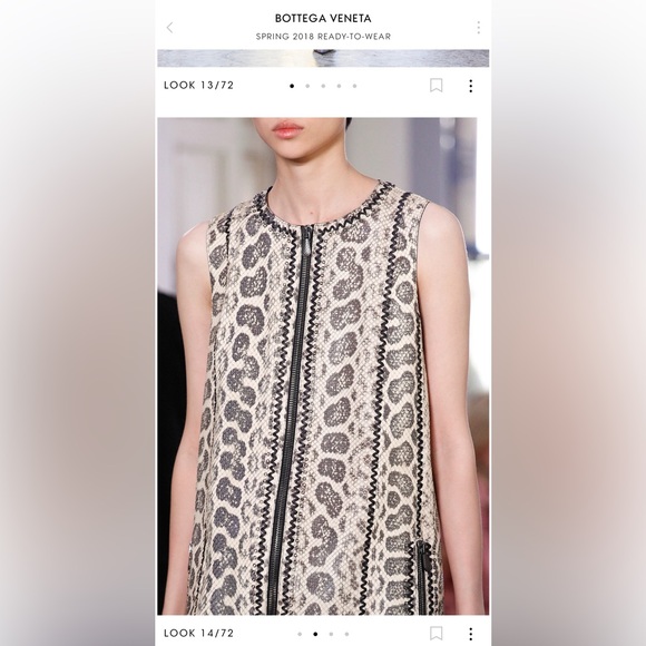 Bottega Veneta Anaconda Dress #14 SS18 - Picture 4 of 11